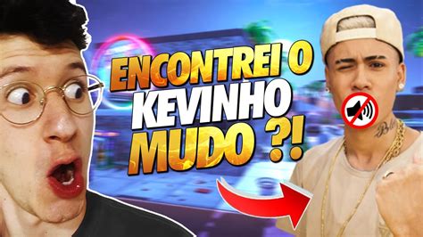 Joguei O Kevinho Mudo Fortnite Duo Random Youtube