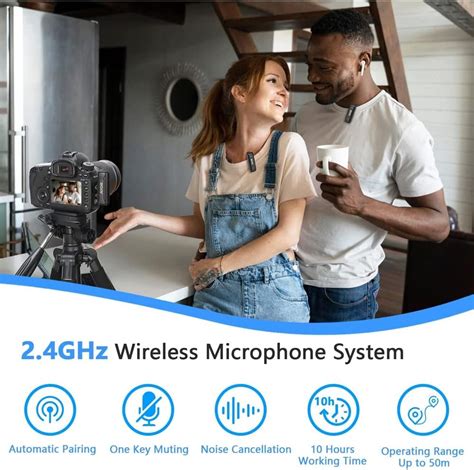 MICROFONE BOYA BY WM3T2 M2 LAPELA SEM FIO WIRELESS PLUG P2 FOTO CENTRO