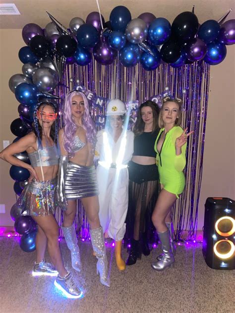 Galactic Party Costume Space Party Costume Alien Outfit Space Party