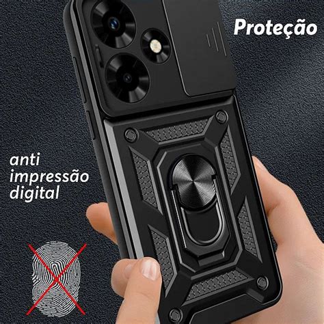 Capa Capinha Case Infinix Hot Protetora Resistente Militar Chroma Tech Loja Oficial