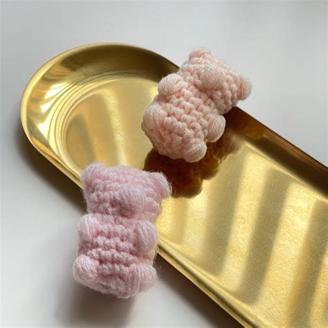 No Sew Gummy Bear Crochet Pdf Pattern Gummy Bear Amigurumi Pattern Etsy