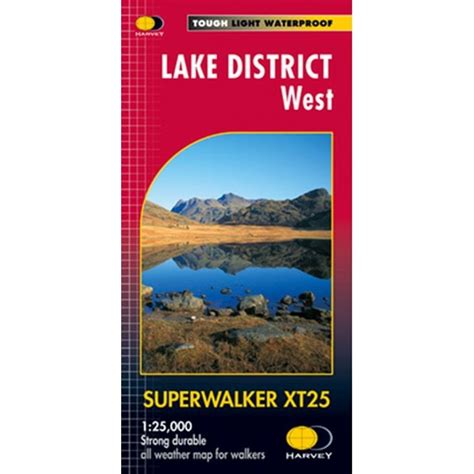 Lake District West Xt Superwalker Map