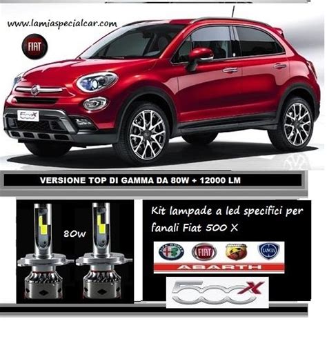 Kit Fanali Fiat X X A Led Anabbaglianti E Abbaglianti Canbus E