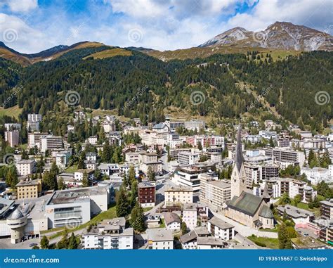 Davos Stock Image Image Of World Alpine Country Winter 193615667