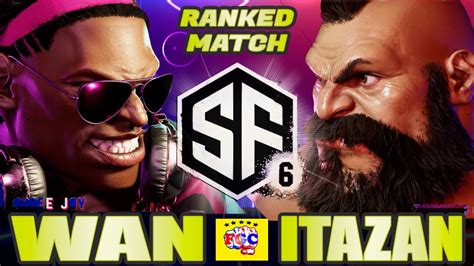 スト6 Wanディージェイ 対 板ザンザンギエフ WanDee Jayvs ItazanZangief SF6