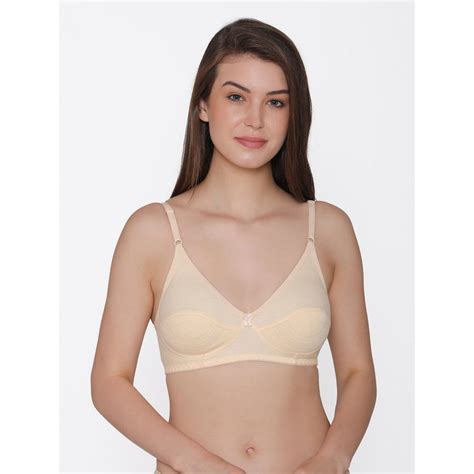 Clovia Cotton Rich Solid Non Padded Full Cup Wire Free Everyday Bra