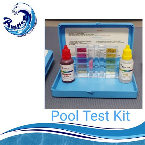 Emaux In Swimming Pool Test Kit For Ph Level And Chlorine Lazada Ph