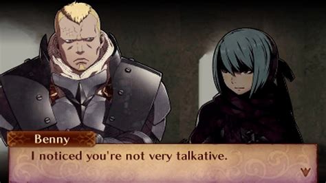 Fire Emblem Fates Conquest Beruka And Benny Support Conversations