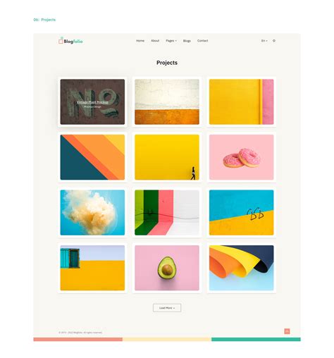 Blogfolio - Designer Portfolio & Blog Theme Template on Behance