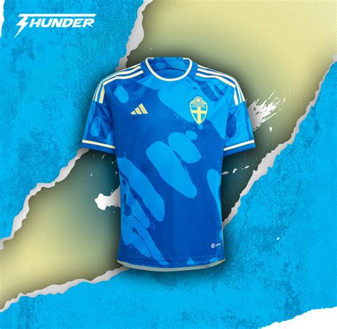 Camiseta De Visitante De La Selecci N De Suecia Adidas