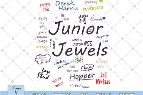 Junior Jewels Svg Crella