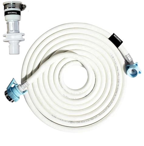 Buildskill 1 5 Meter Flexible Washing Machine Inlet Hose Pipe With Tap