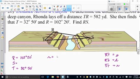 Part Oblique Triangles And The Law Of Sines Youtube