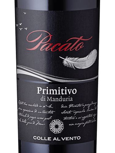 Colle Al Vento Pacato Primitivo Di Manduria Vivino Nederland