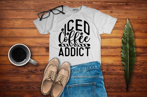 Iced Coffee Addict Graphic By Both Design Studio Creative Fabrica