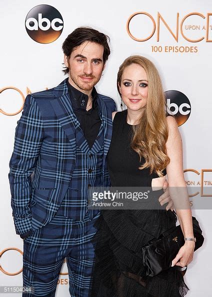 Actor Colin O Donoghue And His Wife Helen O Donoghue Attend The 100th