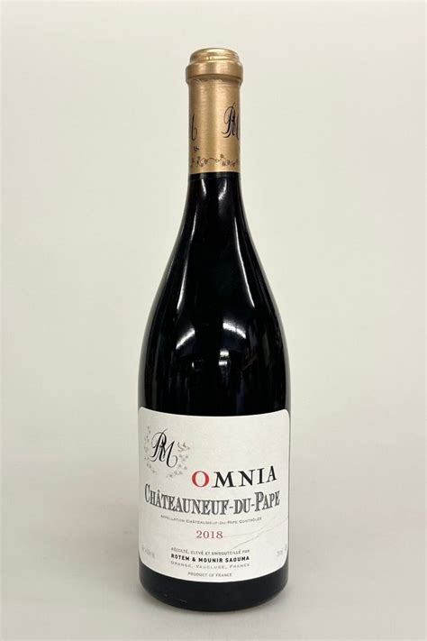 Rotem Mounir Saouma Omnia Chateauneuf Du Pape 2018 SAJ Vine ApS