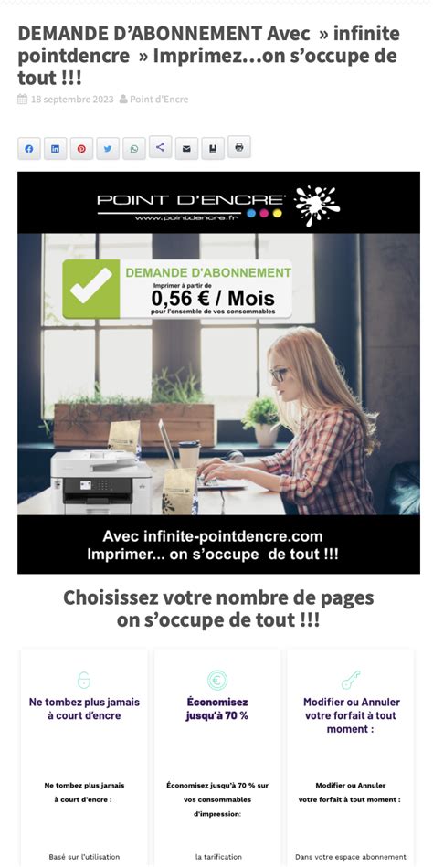 DEMANDE DABONNEMENT Avec Infinite Pointdencre Imprimezon Soccupe