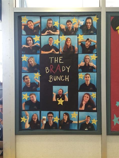 The bRAdy Bunch (staff introduction) board | Staff bulletin boards ...