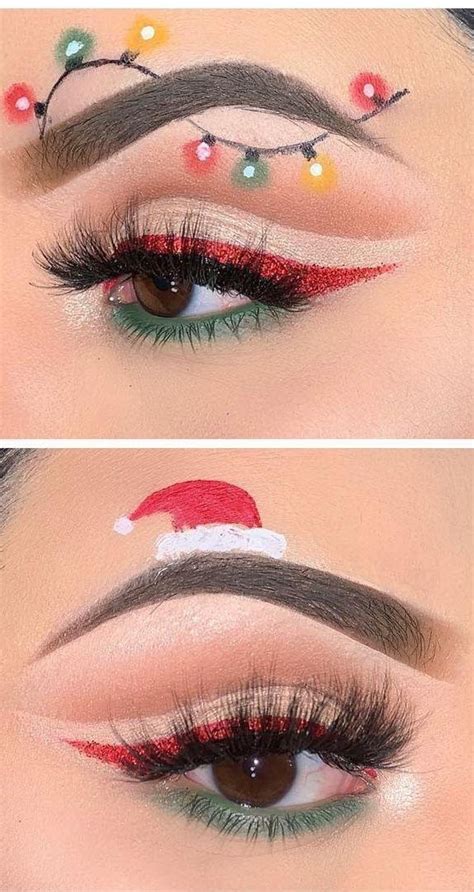 Pin By Fabiana Mendes On Meu Natal Christmas Eye Makeup Xmas