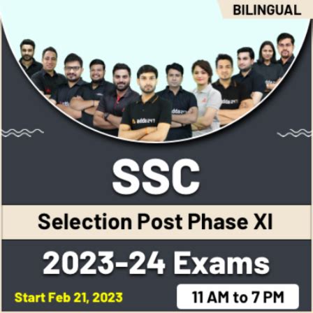 Ssc Selection Post Phase Xi Exams Complete Foundation Batch