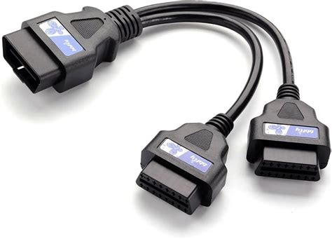 Bbfly B1 OBD II OBD2 16 Pin Splitter Extension 1 X Male And 2 X Female