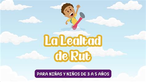 Clase dominical 3 5 años La Lealtad de Rut YouTube