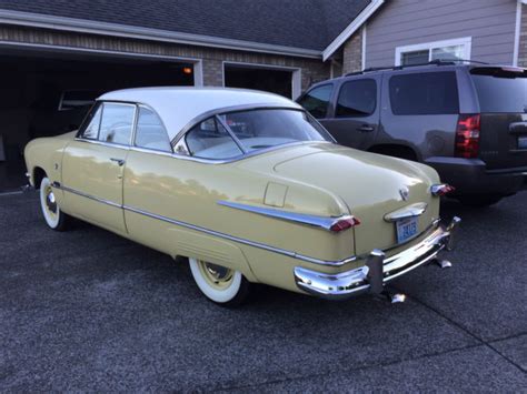 1951 Ford Victoria 2 Door Hardtop Deluxe Coupe Flathead Restored Whitewalls