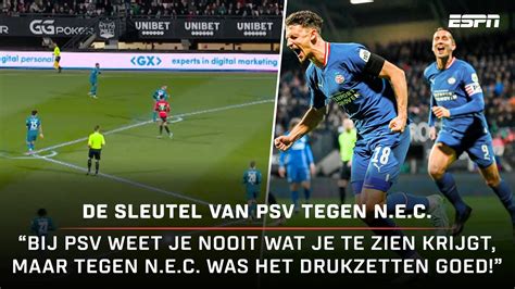 MANIER Van DRUKZETTEN PSV Zorgde Voor De OVERTUIGENDE WINST Tegen N E