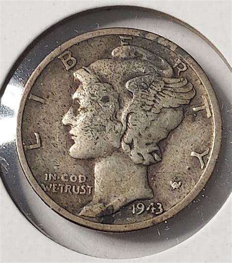 1943 D Mercury Dime For Sale Buy Now Online Item 767662