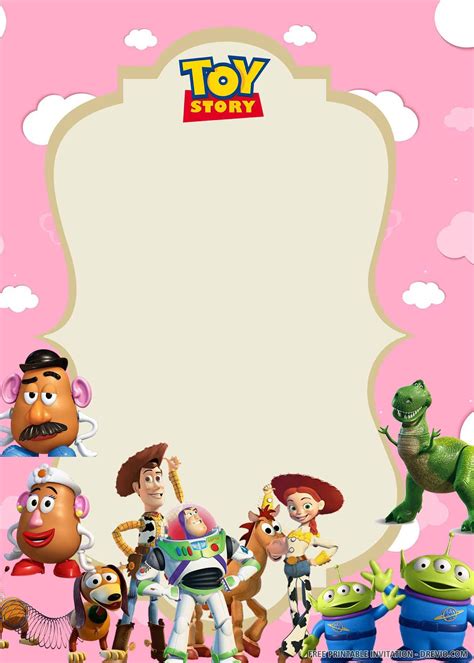 Free Printable Toy Story Birthday Invitation Template Artofit