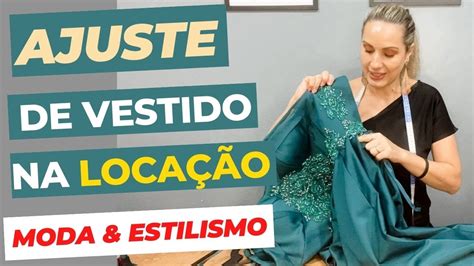 Fazendo Um Ajuste Em Vestido De Festa Para Loca O I Silvia Medeiros