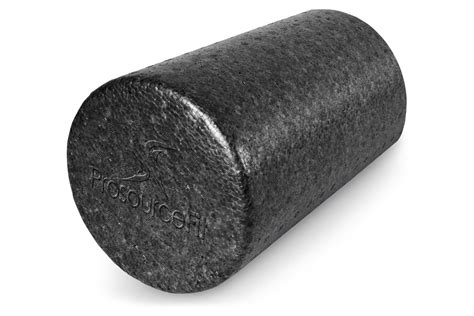 High Density Foam Roller 12 X 6 Black Prosourcefit