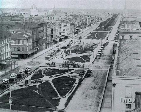 The Canal Street New Orleans In New Orleans History Old Photos