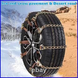 Pcs Universal Winter Snow Mud Anti Skid Tire Chains For Car Suv