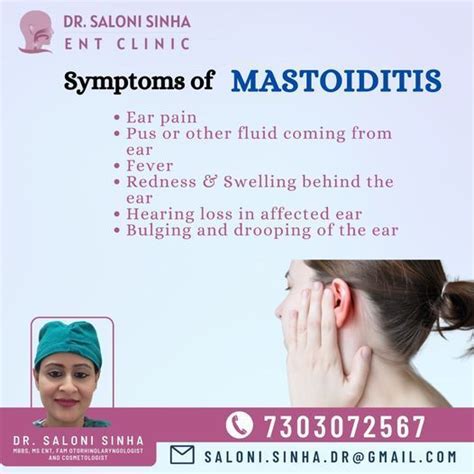 Symptoms of Mastoiditis | Cosmetic clinic, Medical studies, Cosmetic ...