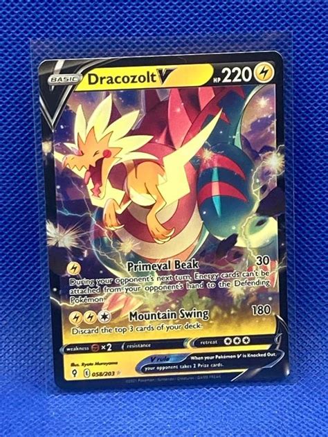 Pokemon Evolving Skies Dracozolt V En Kaufen Auf Ricardo