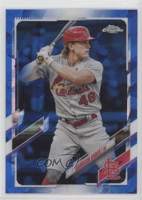 2021 Topps Chrome Sapphire Edition Harrison Bader 286 EBay