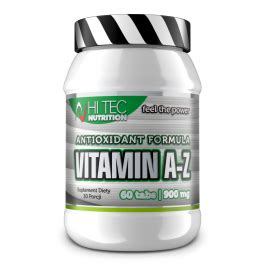 Hi Tec Vitamin A-Z 60 caps | Multiviitamin complex