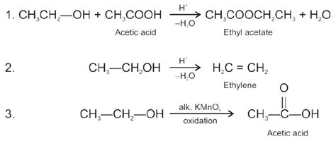 24 Ethyl Alcohol Can Be Used For The Preparation Of Aethyl Acetate