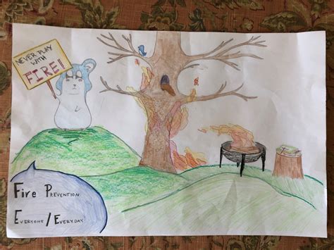 Fire Safety Poster Contest Winners