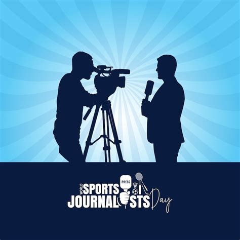 Sports Journalists Vectors And Illustrations For Free Download
