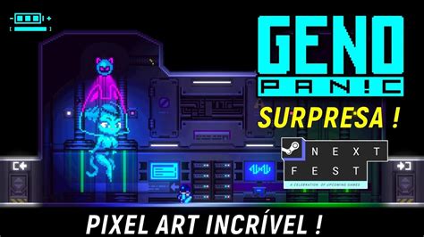 Genopanic Jogo Pixel Art Incr Vel Surpresa Do Steam Next Fest