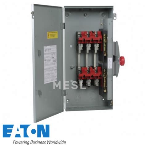 DH363UGK Eaton 100A 3P HD NF Safety Switch 600V Nema 47 OFF