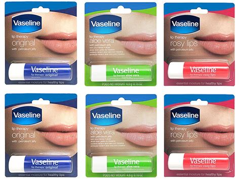 Amazon Vaseline Lip Therapy Stick With Petroleum Jelly Gift Set