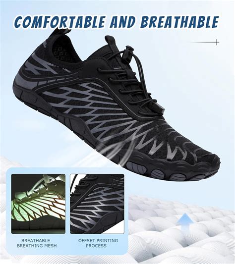 Hike Footwear Barefoot Shoes for Women Men Waterproof Trail Running Healthy & Non-Slip Barefoot ...