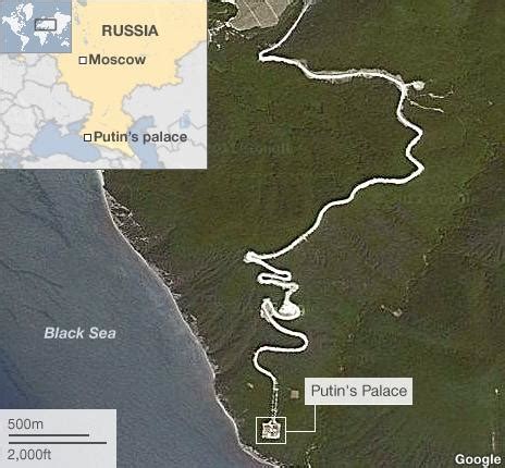 Putin's palace? A mystery Black Sea mansion fit for a tsar - BBC News