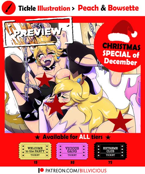 The Punishment Of Bowsette Preview By BillVicious Hentai Foundry