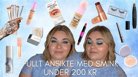 FULLT ANSIKTE MED SMINK UNDER 200 KR FRÅN KICKS YouTube