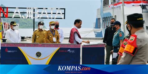 Jokowi Resmikan Tujuh Pelabuhan Penyebrangan Dan Empat Kmp Di Kawasan